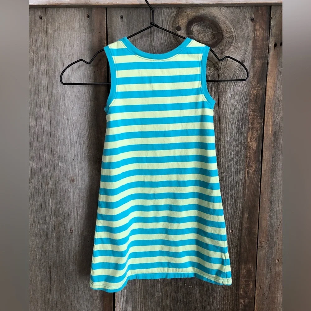 Old Navy Striped Summer Dress in Blue Green Size 5T